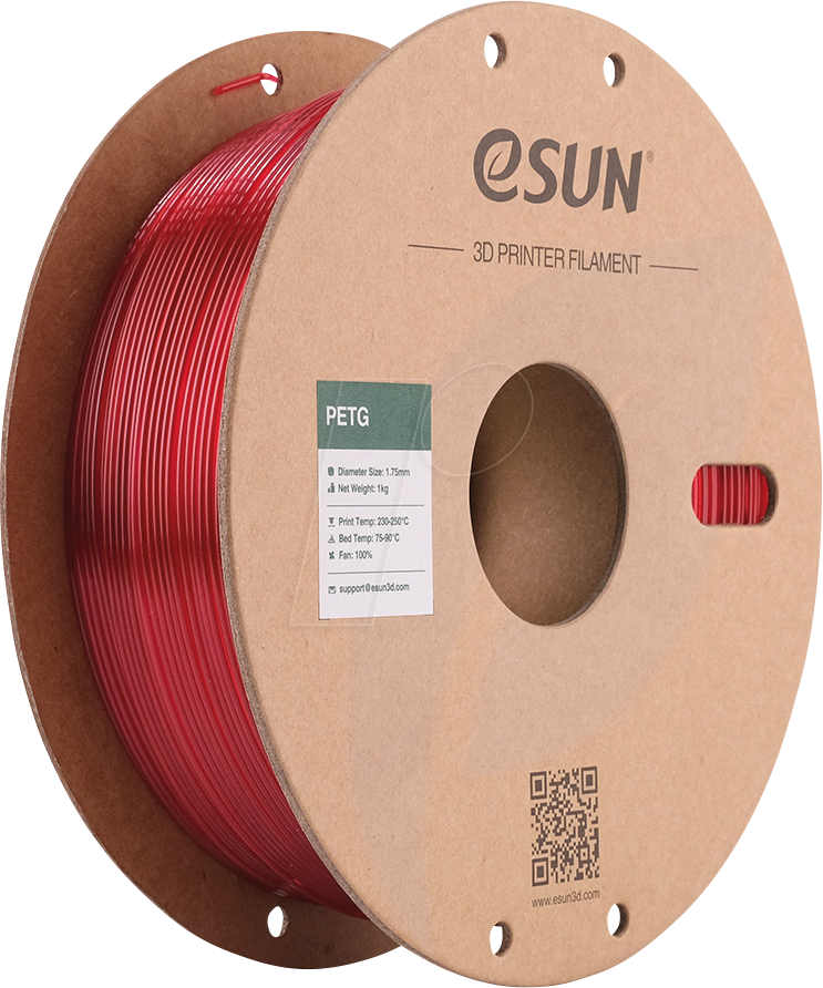 ESUN 72261020 - Filament, PETG, 1,75 mm, magenta, 1 kg