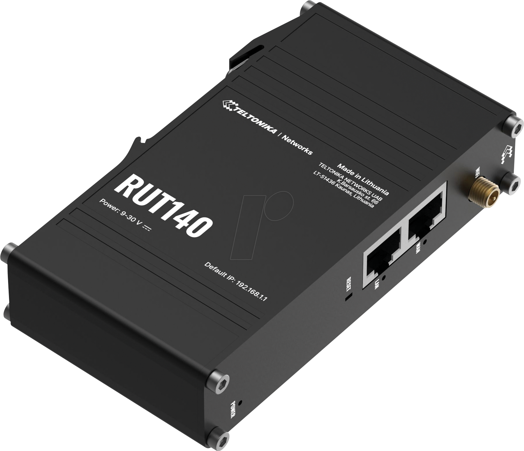 TELTONIKA RUT140 - Industrial Ethernet Router, 2,4 GHz WLAN