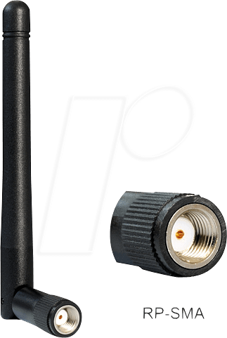 DELOCK 88339 - WLAN Antenne, RP-SMA Stecker