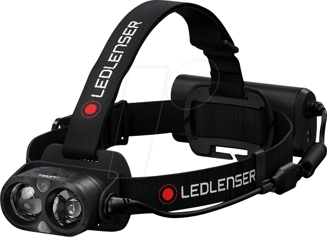 LED LENSER H19RC - LED-Stirnleuchte H19R Core, 3500 lm, schwarz, Li-Ion-Akku