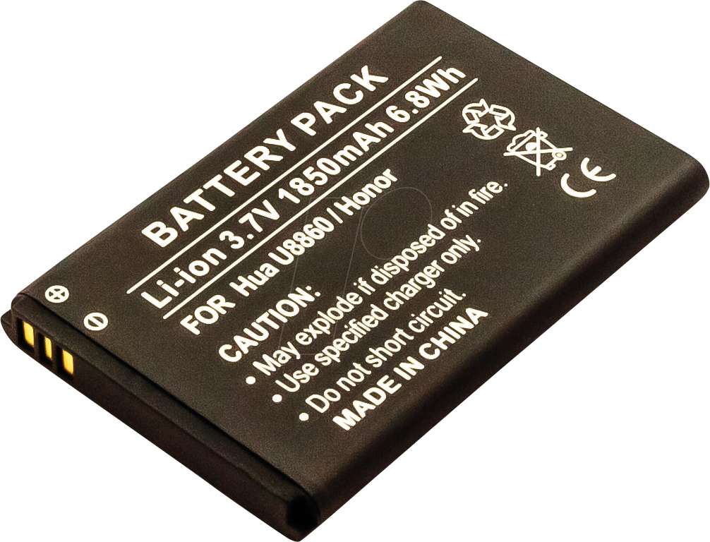 AKKU 30529 - Smartphone-Akku für Huawei-Geräte, Li-Ion, 1850 mAh