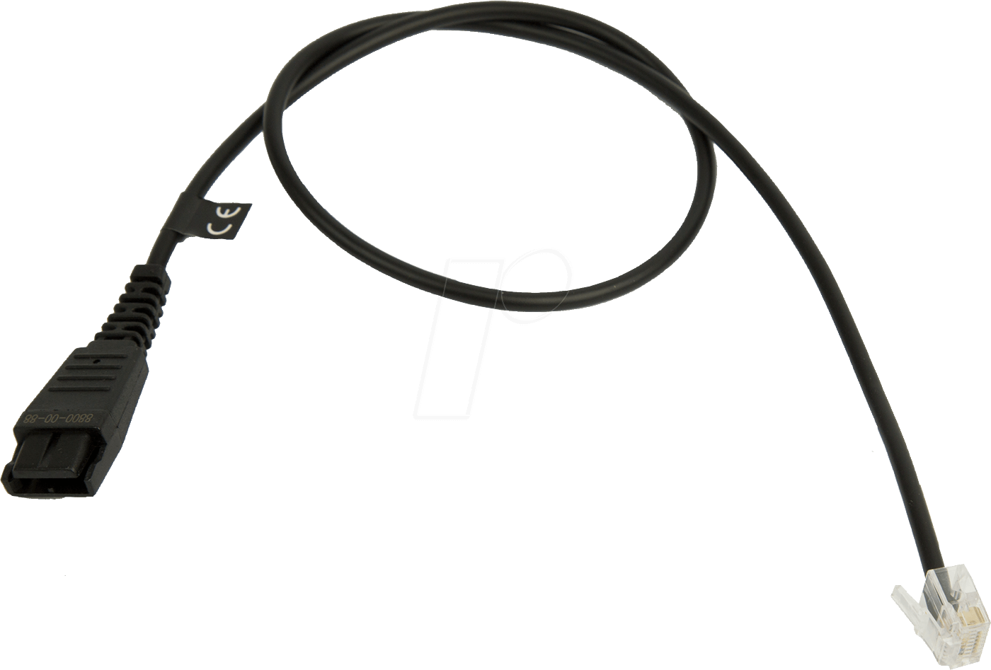 GN 8800-00-01 - Headset Kabel, Quick disconnect, schwarz