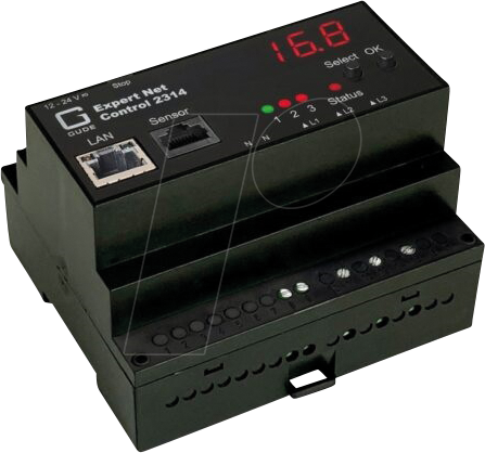 GUDE 2314-1 - Remote I/O, Hutschiene