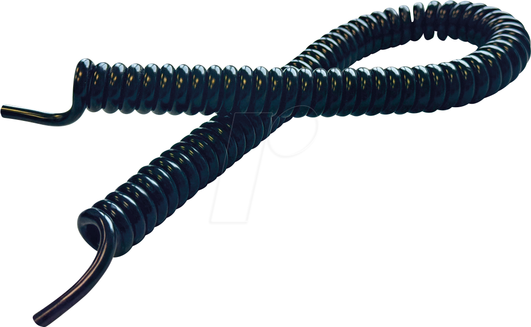 BKL 1506204 - Spiralkabel 2x0,14 BL800