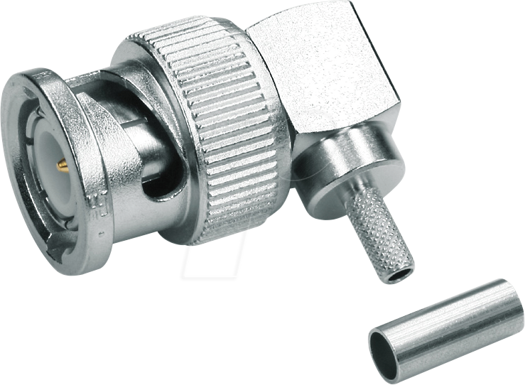 Thumbnail - TG 100023339 - BNC-Winkelstecker 50 Ohm für RG-58C/U