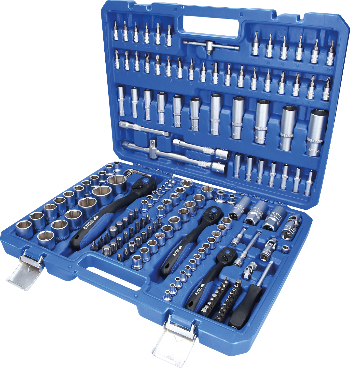 Thumbnail - KS BT023172 - Steckschlüssel-Satz, 172-teilig, 1/4'', 3/8'', 1/2''