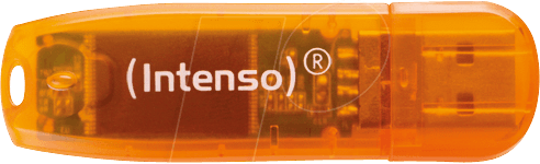INTENSO RBL 64GB - USB-Stick, USB 2.0, 64 GB, Rainbow-Line