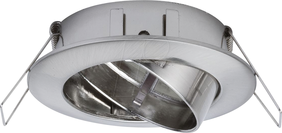 PLM 93730 - Einbaurahmen easyClick2, GU10, max. 50 W, 30°, rund, eisen