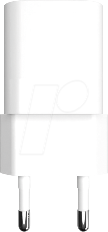 FIXC25M-C-WH - USB-Ladegerät, 25W, 5-12 V, 3 A, 1x USB-C PD 3.0, weiß
