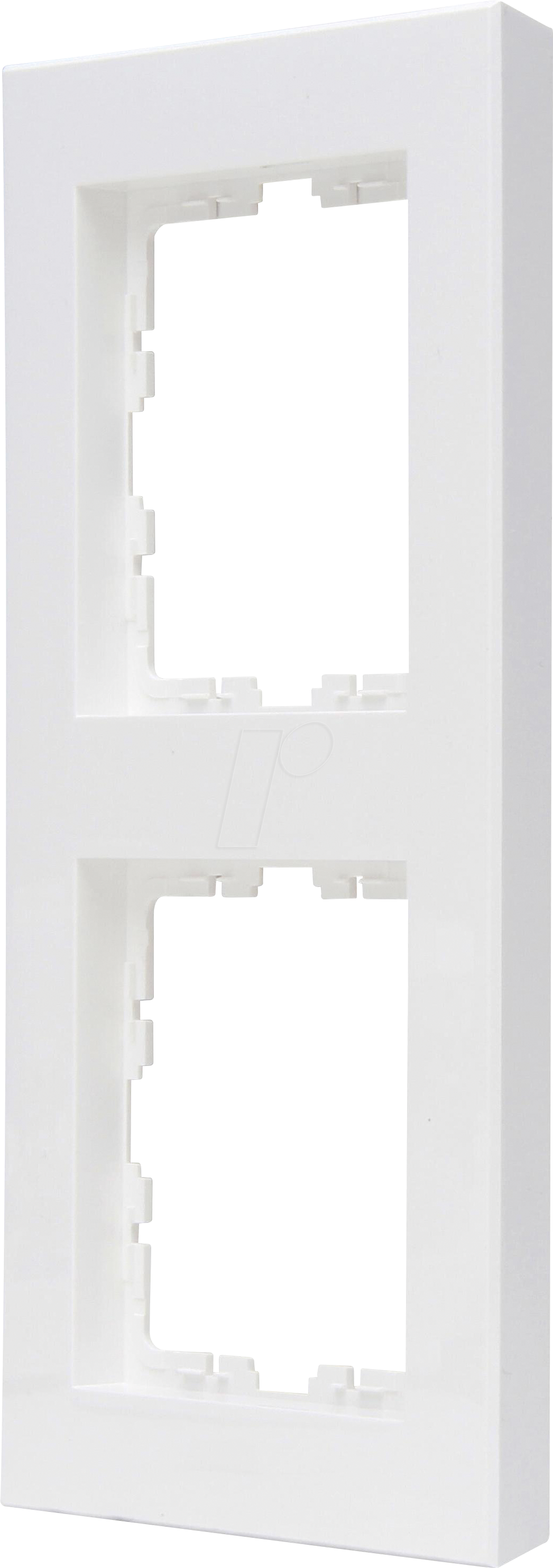 EL 07 406929008 - HK07 PURE - Abdeckrahmen 2-fach, reinweiß