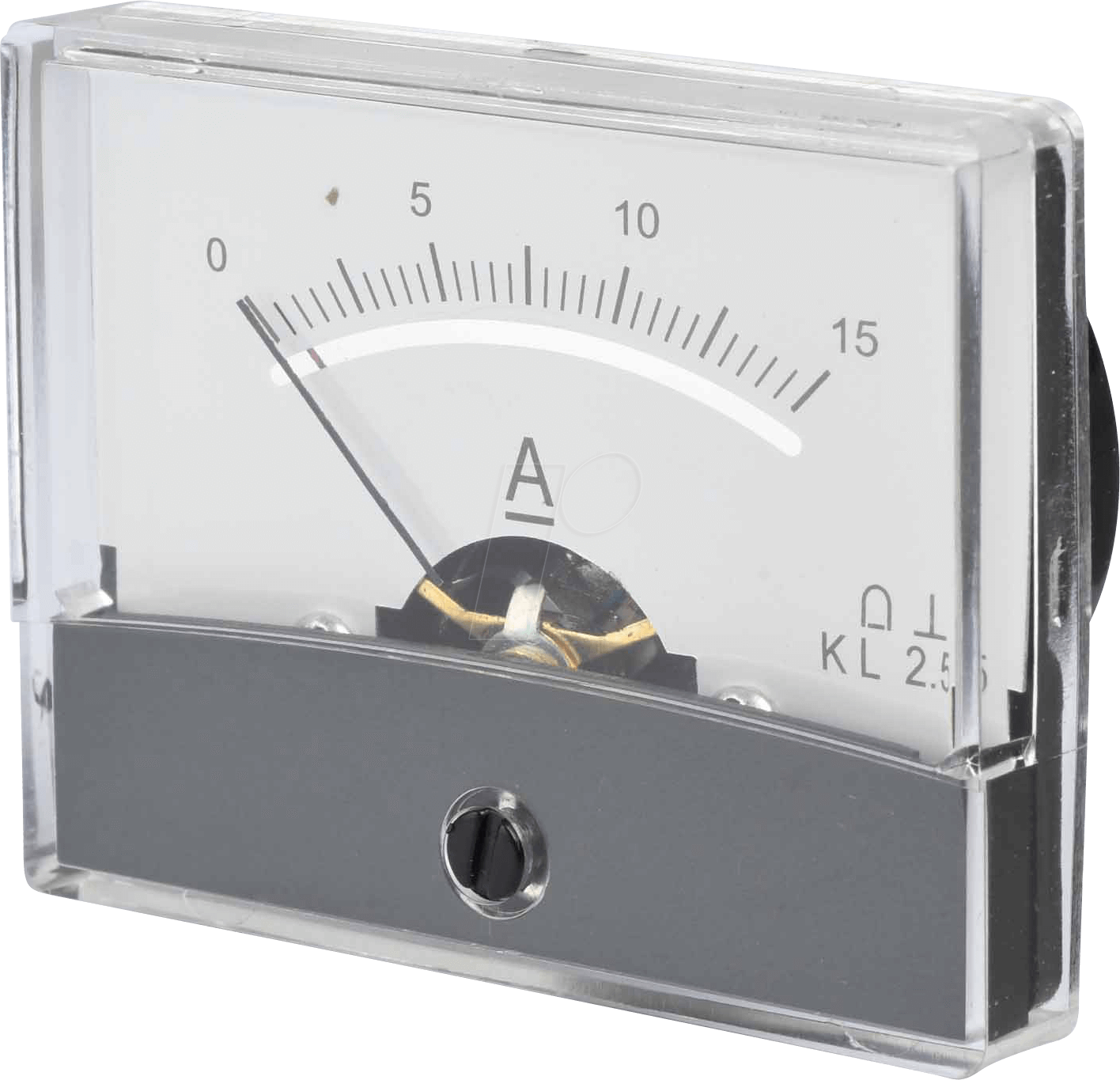 PM 2-15A - Drehspul-Messwerk, 15 A, 60x46 mm