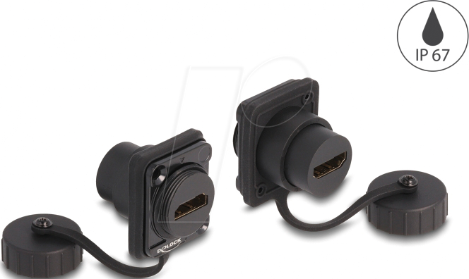 Thumbnail - DELOCK 86972 - D-Typ Modul HDMI-A Buchse / Buchse