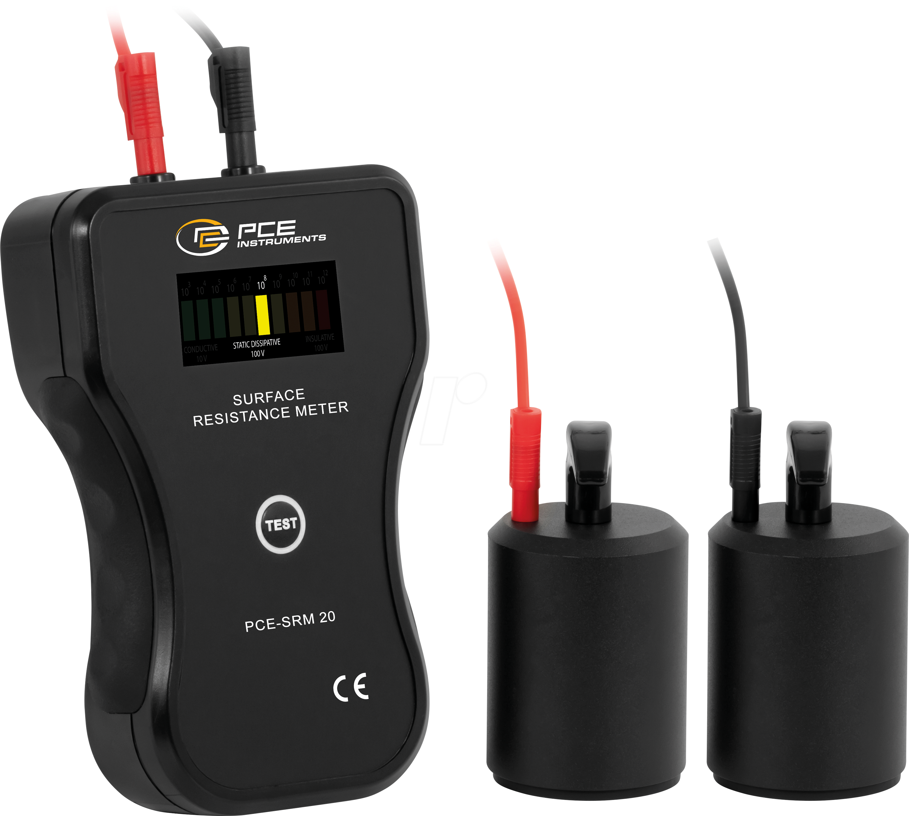 PCE SRM 20 - Oberflächenwiderstandsmessgerät PCE-SRM 20