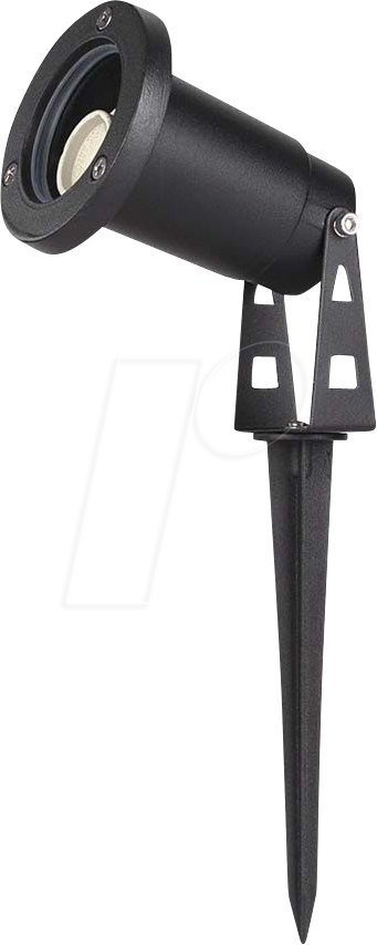 VT-10372 - Gartenstrahler, Sockel GU10, schwarz, IP65, Aluminium