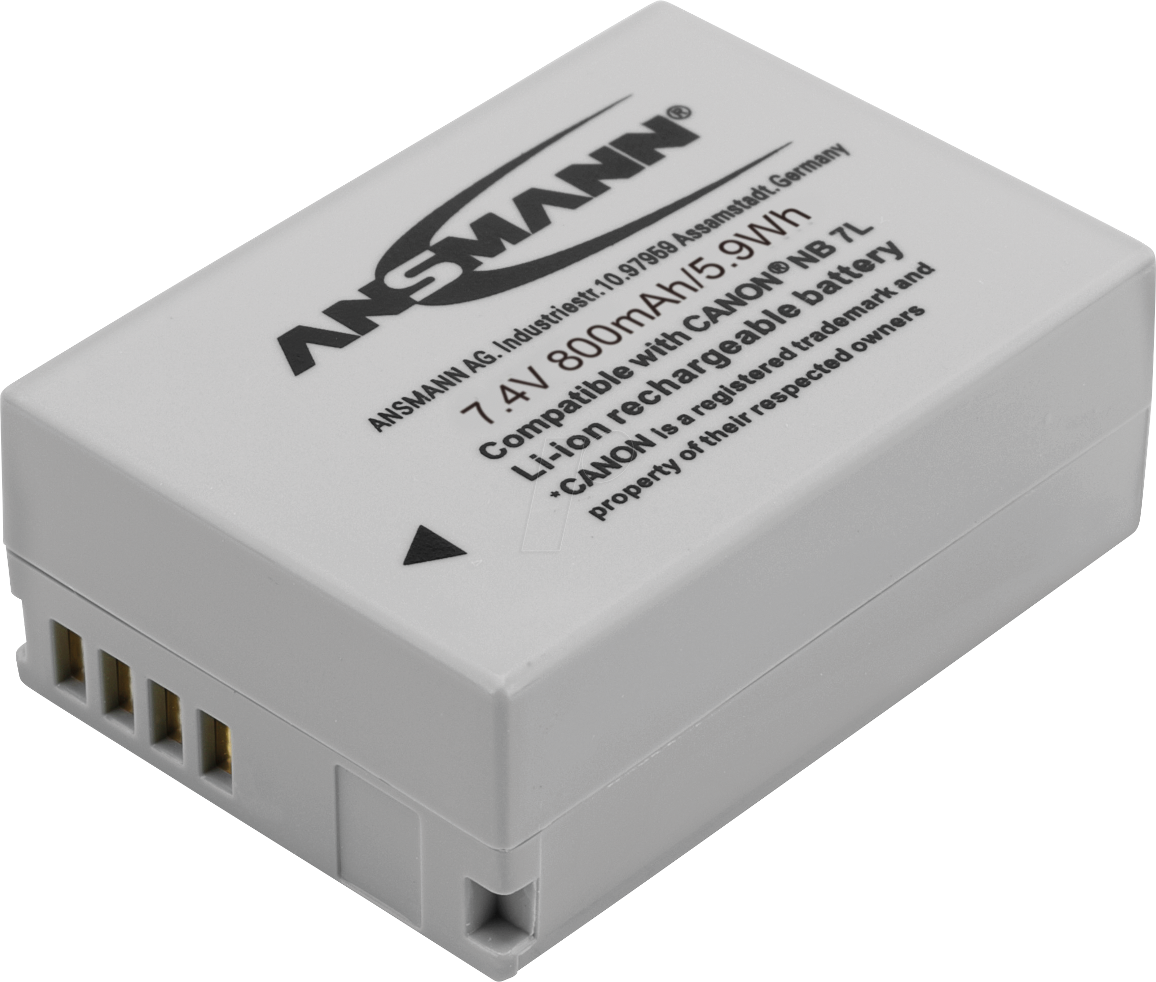 ANS 5044523 - Akku, Digitalkamera, kompatibel, 760 mAh, Canon