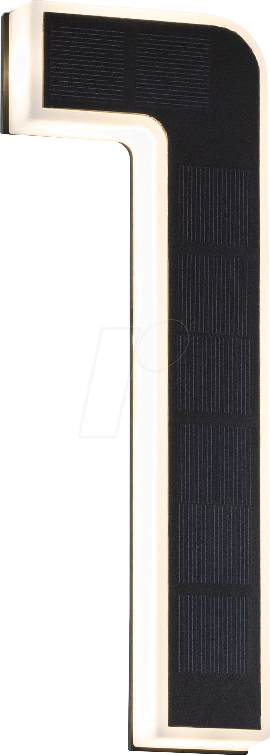 PLM 79842 - Outdoor Solar Hausnummer 1 3000K IP44