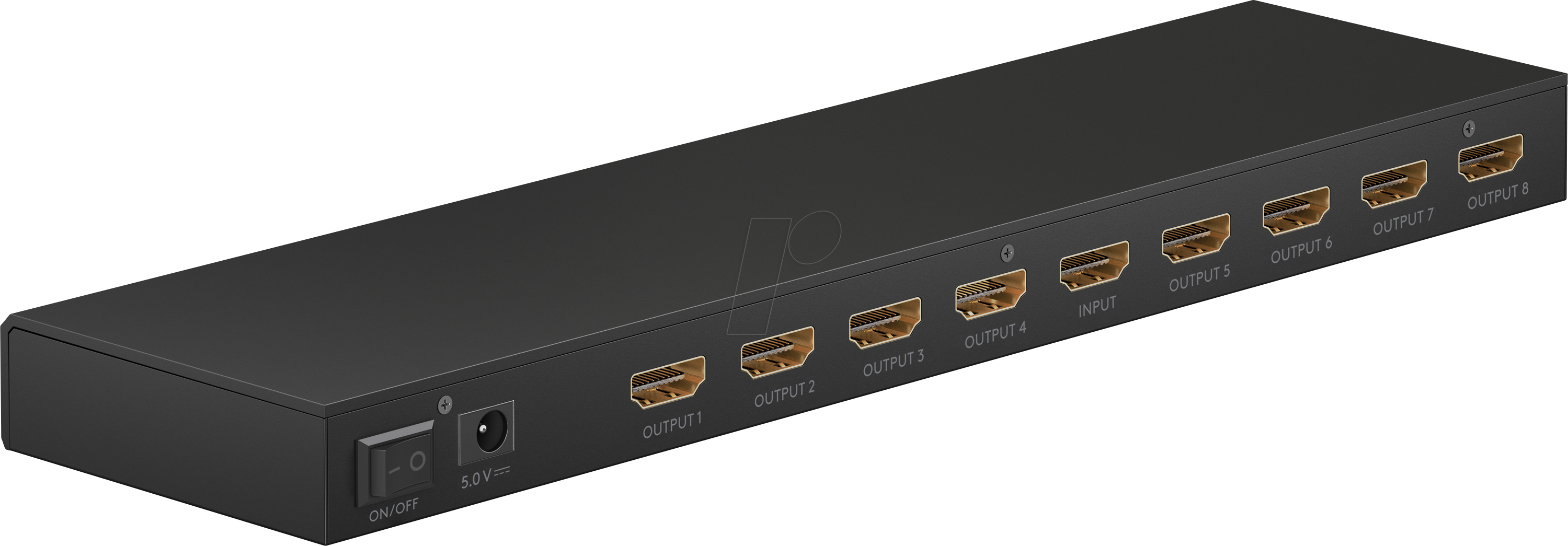 Thumbnail - GOOBAY 58484 - 8-Port HDMI Splitter, 4K@60Hz