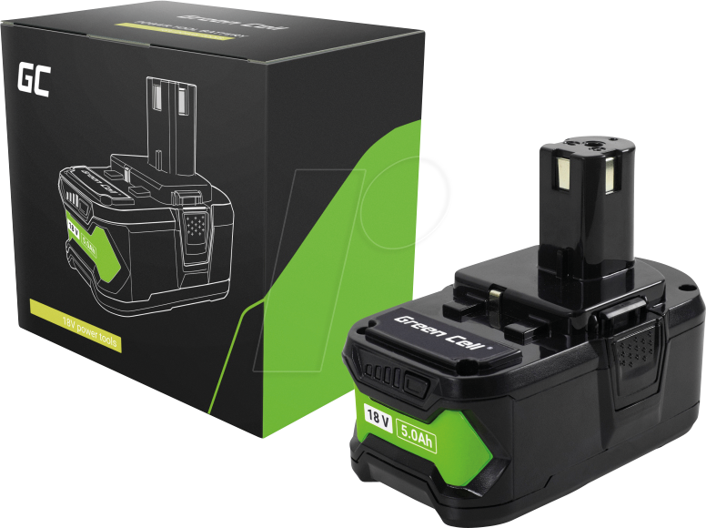 GC PTRY18V5 - Werkzeugakku für Ryobi-Geräte, 18 V, 5Ah