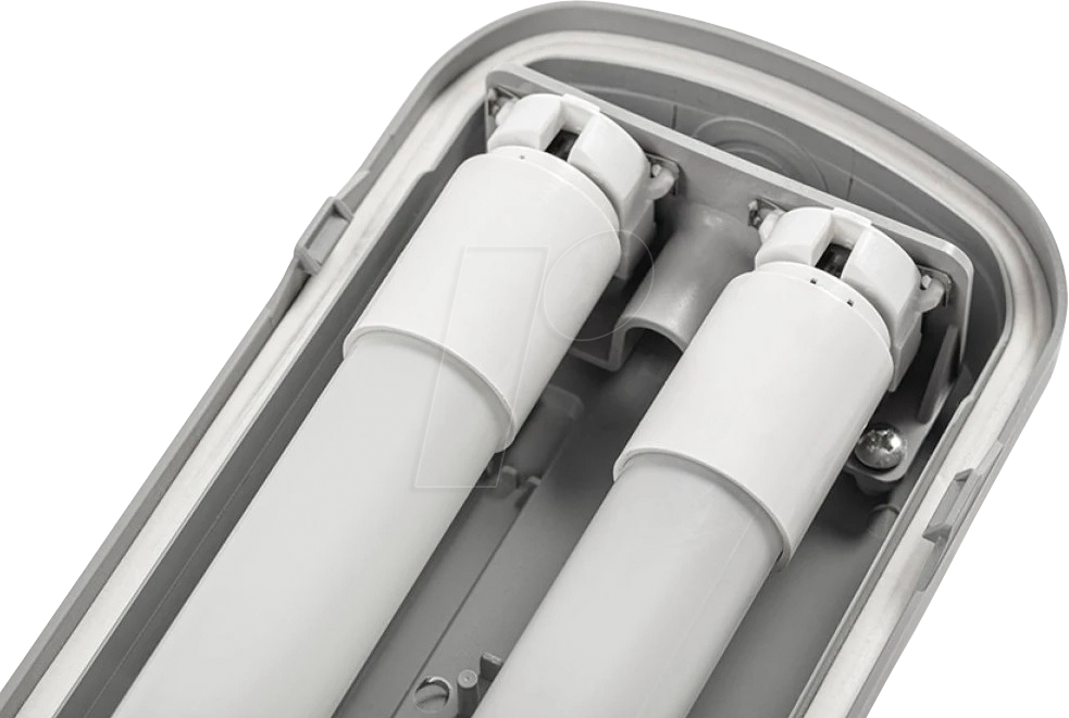 ELED HR2X18W12-3 - Wannenleuchte, 36 W, 3600 lm, 4000 K, 2x Stab, IP65