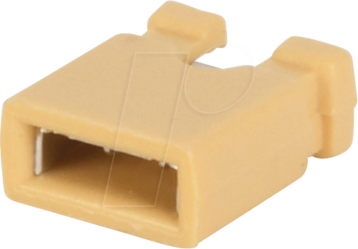 MPE 149-1-002-F4 - Jumper 2,54 mm, geöffnet, beige