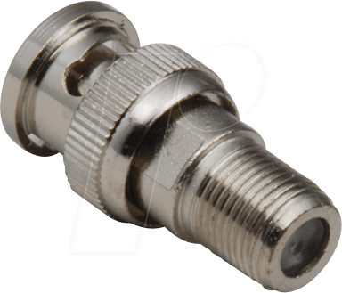 BKL 0401427 - Adapter, BNC-Stecker auf F-Kupplung