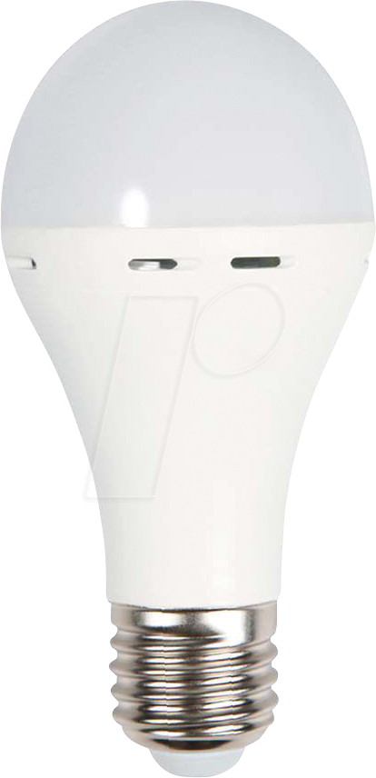 VT-7010 - LED-Lampe E27, 9 W, 720 lm, 4000 K, inkl. Notstromeinheit
