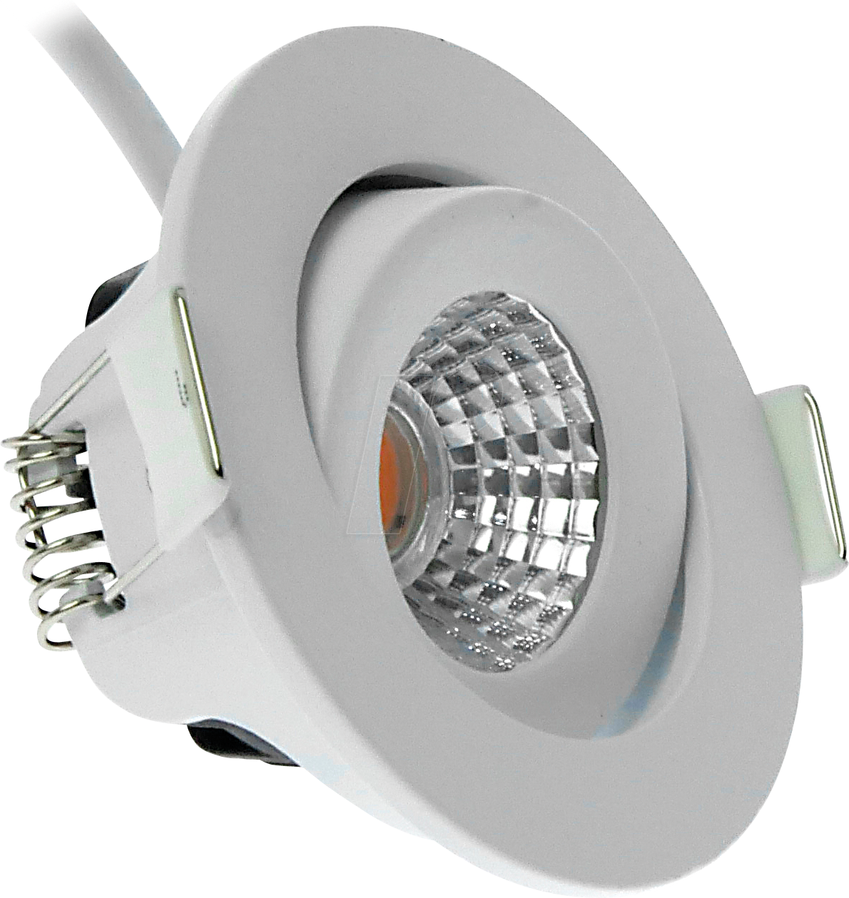 ECO-DIM 10061 - LED Einbaustrahler, dimmbar, 5 W, 450 lm, 2700 K, weiß, rund