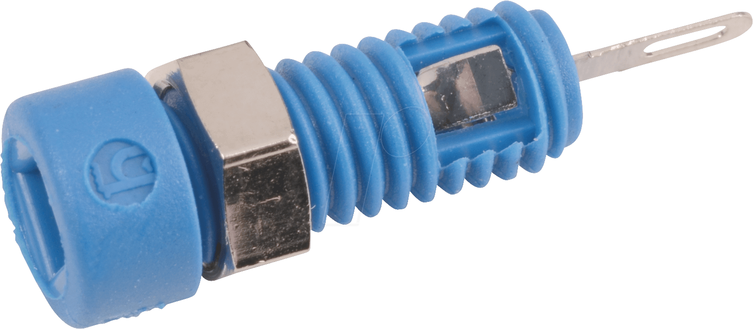 MBI 1 BL - Miniatur-Buchse, 2 mm, blau