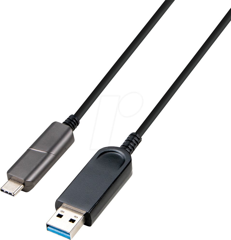 TTL USB-AOC-AC10 - USB 5 Gb/s AOC Hybridkabel, USB-C auf USB-A, 10 m