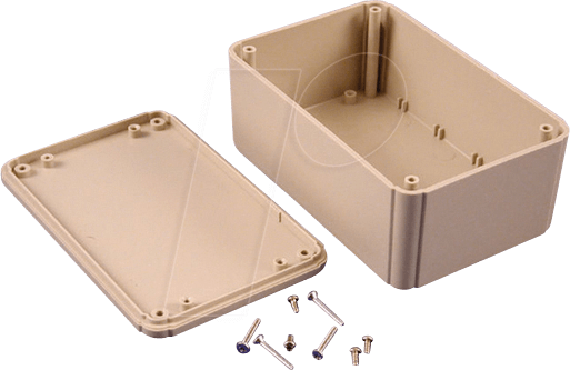 RL6225 - Kunststoffgehäuse, Serie RL, 80 x 125 x 50 mm, grau