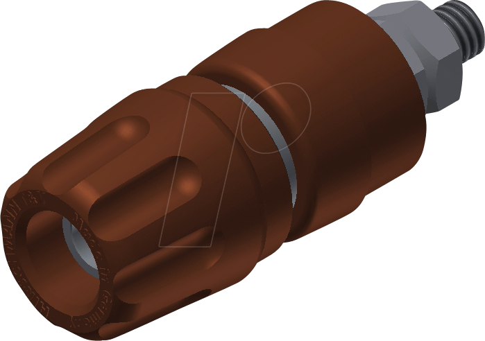 PKI 10A BR - Polklemme, 4 mm, braun