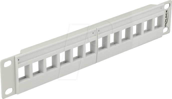 DELOCK 43309 - 10“ Patchpanel 12 Port