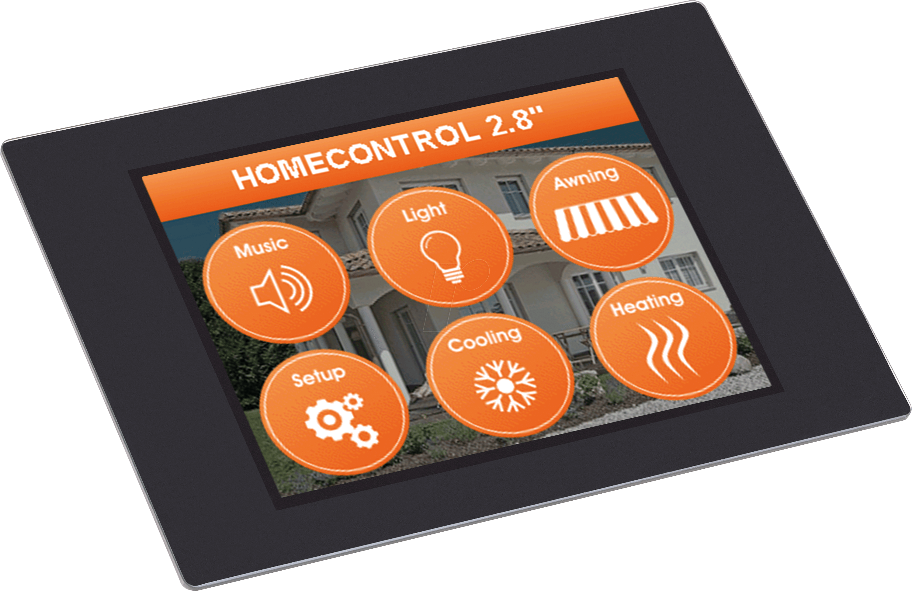 Thumbnail - EA UNITFTS028-AT - Miniatur-Touchpanel 2,8''TFT, Grafik, Speicher, PCAP-Touch