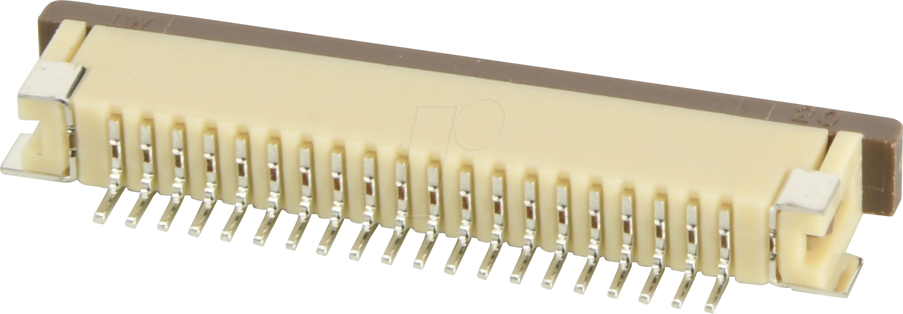 Z12-20-11110 - SMD-ZIF-Stecker 20pol RM1,0 Kont. unten