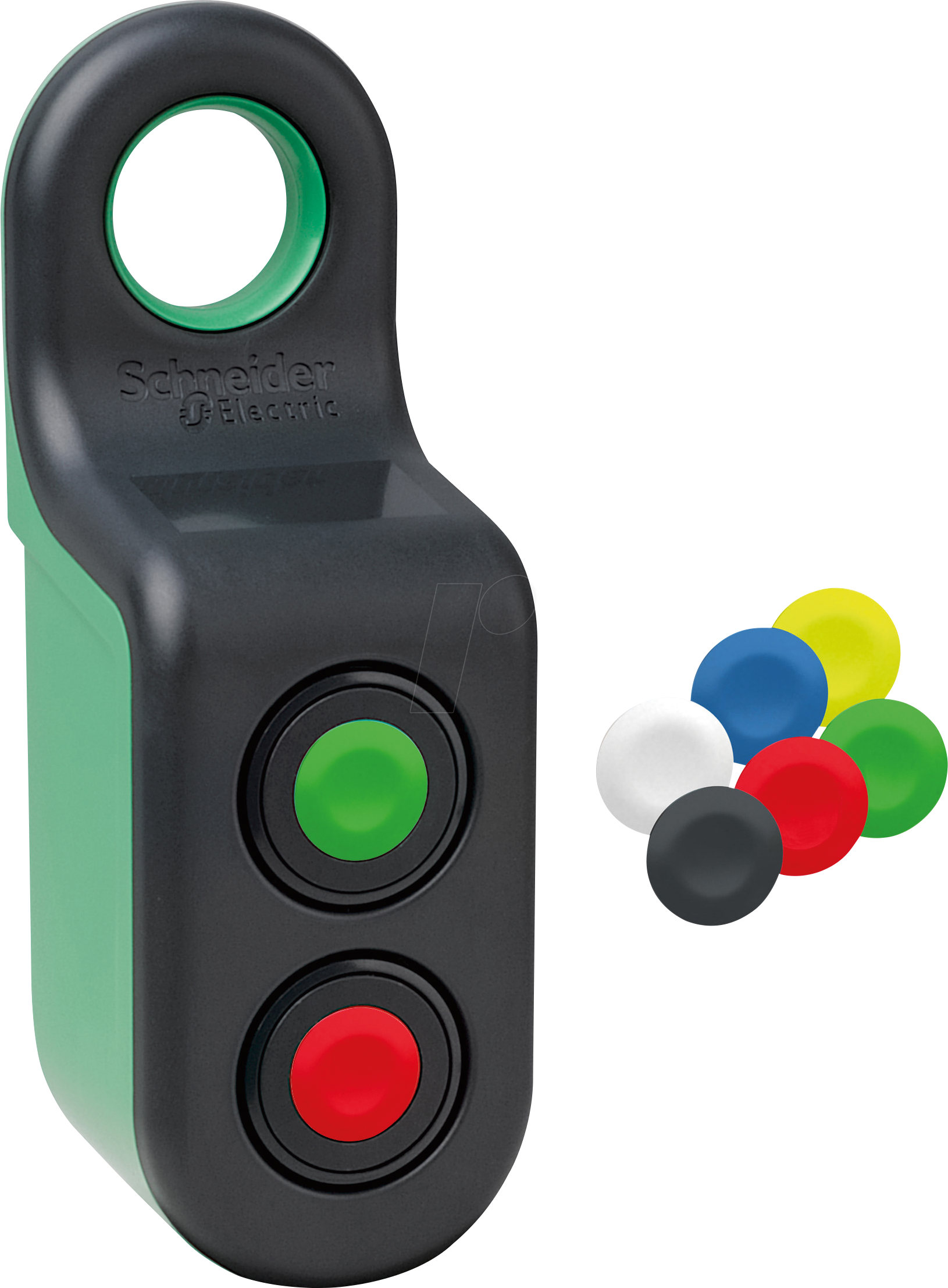 ZBRM22A0 - Draht- und batterieloser Handschalter Harmony, 2 Drucktaster