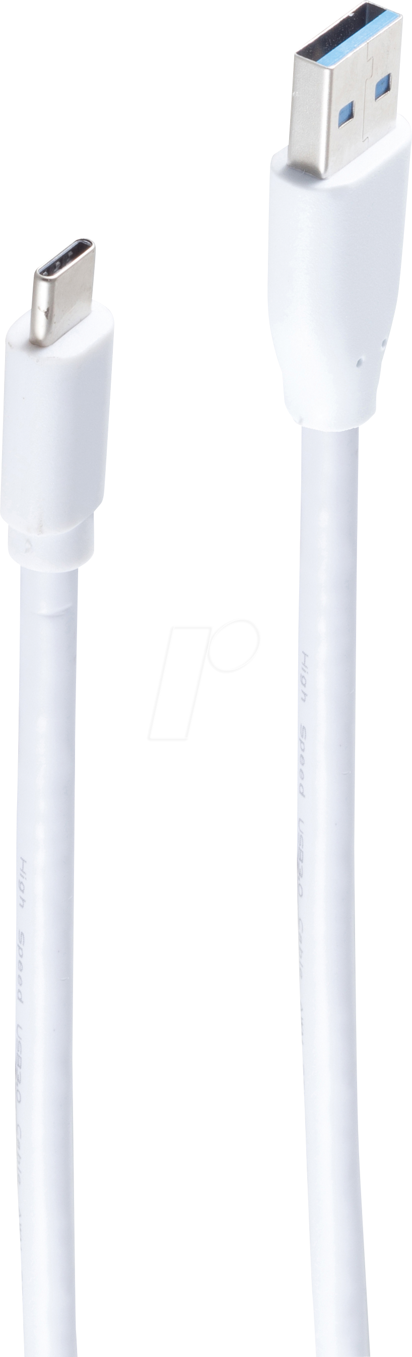 SHVP BS1331046 - USB 5 Gb/s Kabel A Stecker > C Stecker weiß 3m