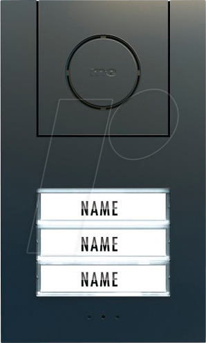 ME AD ALU 430 A - Audio Außenstation, 3-Familienhaus, anthrazit