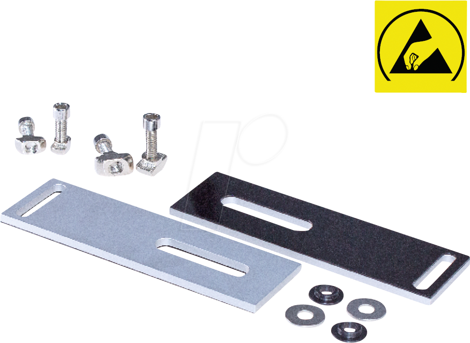 L2W 240400-05 - Montagesatz SYSTEMLED EVO / PROFILED, flach, ESD isoliert