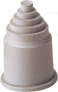 FLEXA15030012011 - Endtülle / Übergangstülle, FLEXA RQE AD15,8 - grau