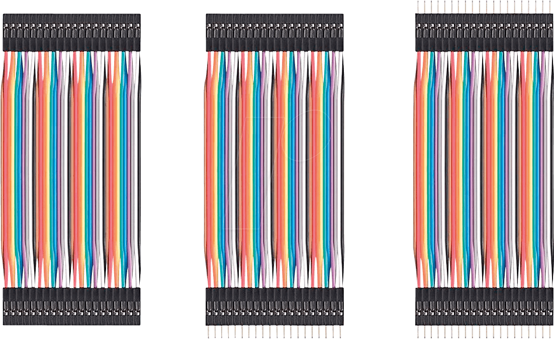 DEBO KABELSET9 - Entwicklerboards - Steckbrückenkabel, 10cm, 3x 40 Kabel