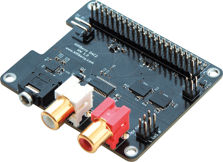 RPI HB DAC2 PRO - Raspberry Pi Shield - HiFiBerry DAC2 Pro