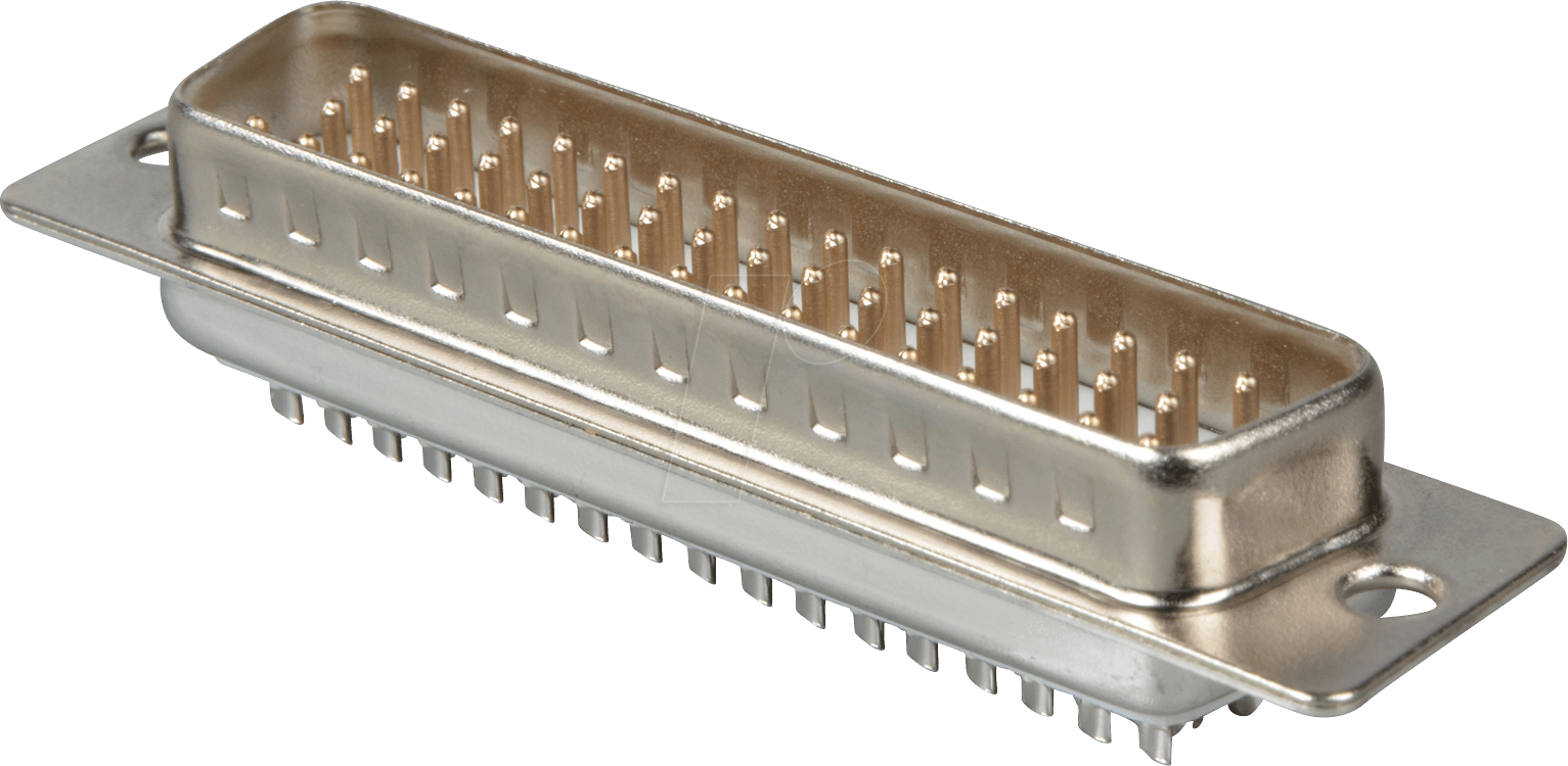 D-SUB ST 50 - D-SUB-Stecker, 50-polig, Lötkelch