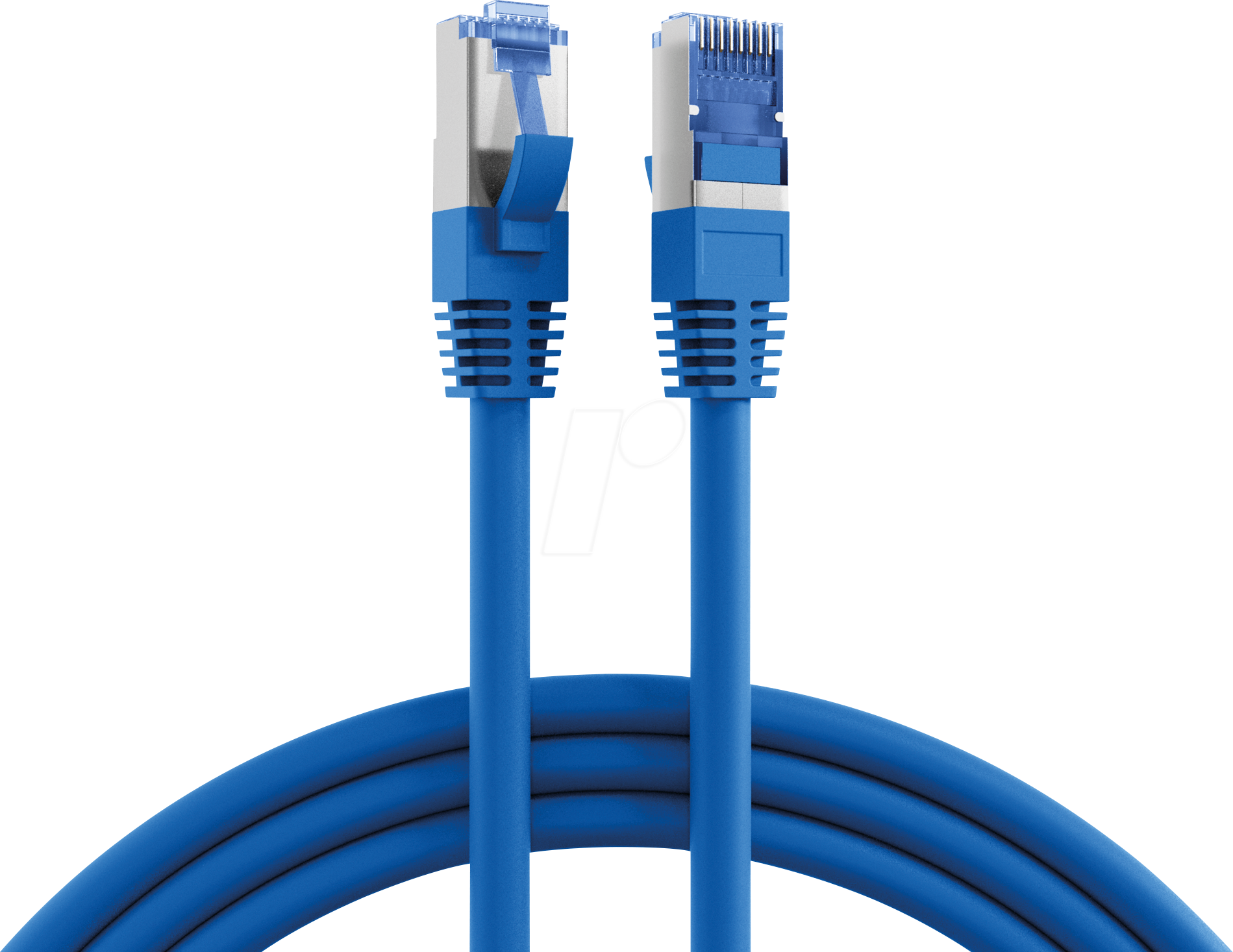 Thumbnail - EFB K5525FBL.30 - Cat.6A S/FTP Patchkabel Super Flex, 30 m, blau