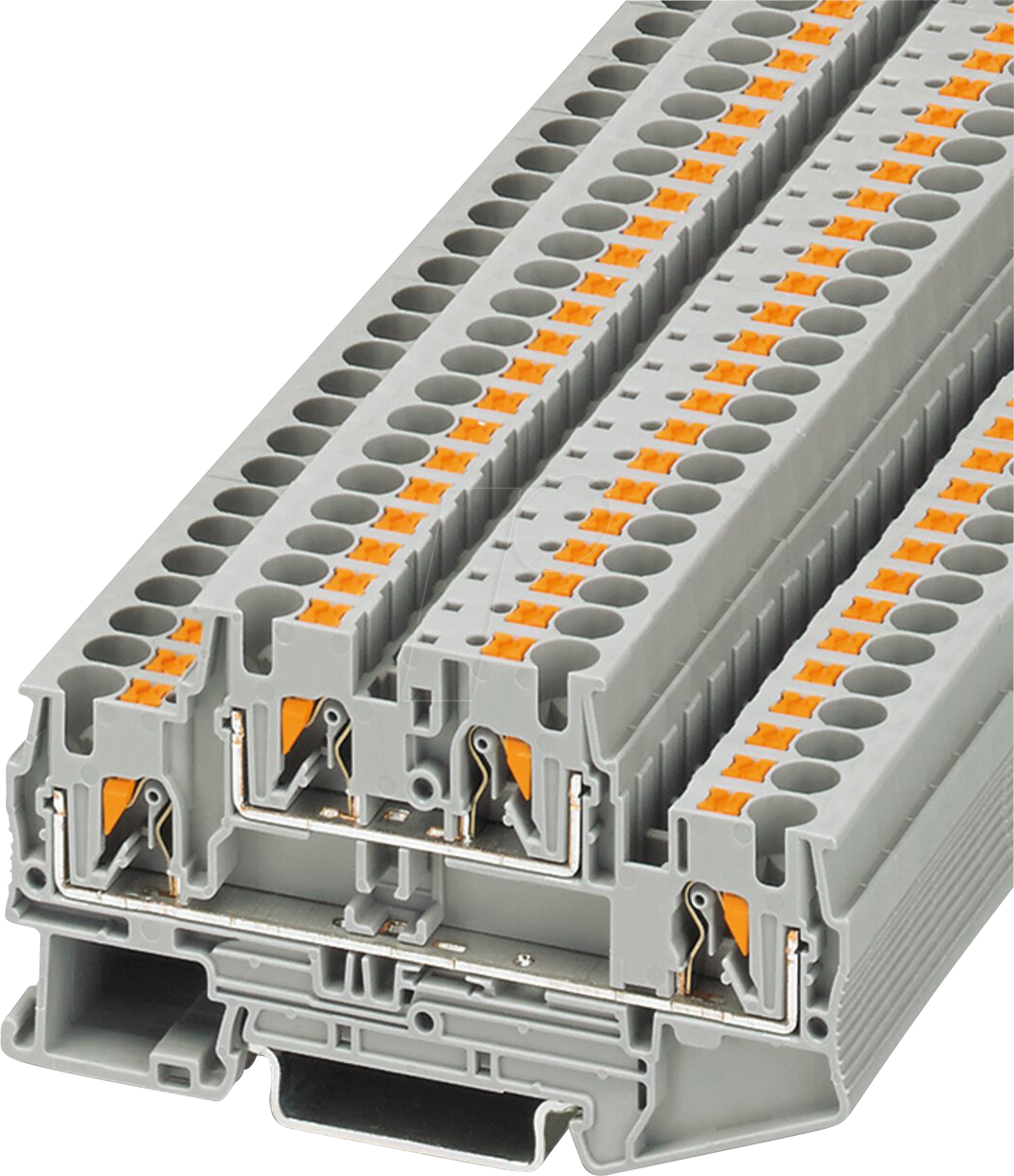 PTTB 4 - Doppelstockklemme, PTTB 4, grau