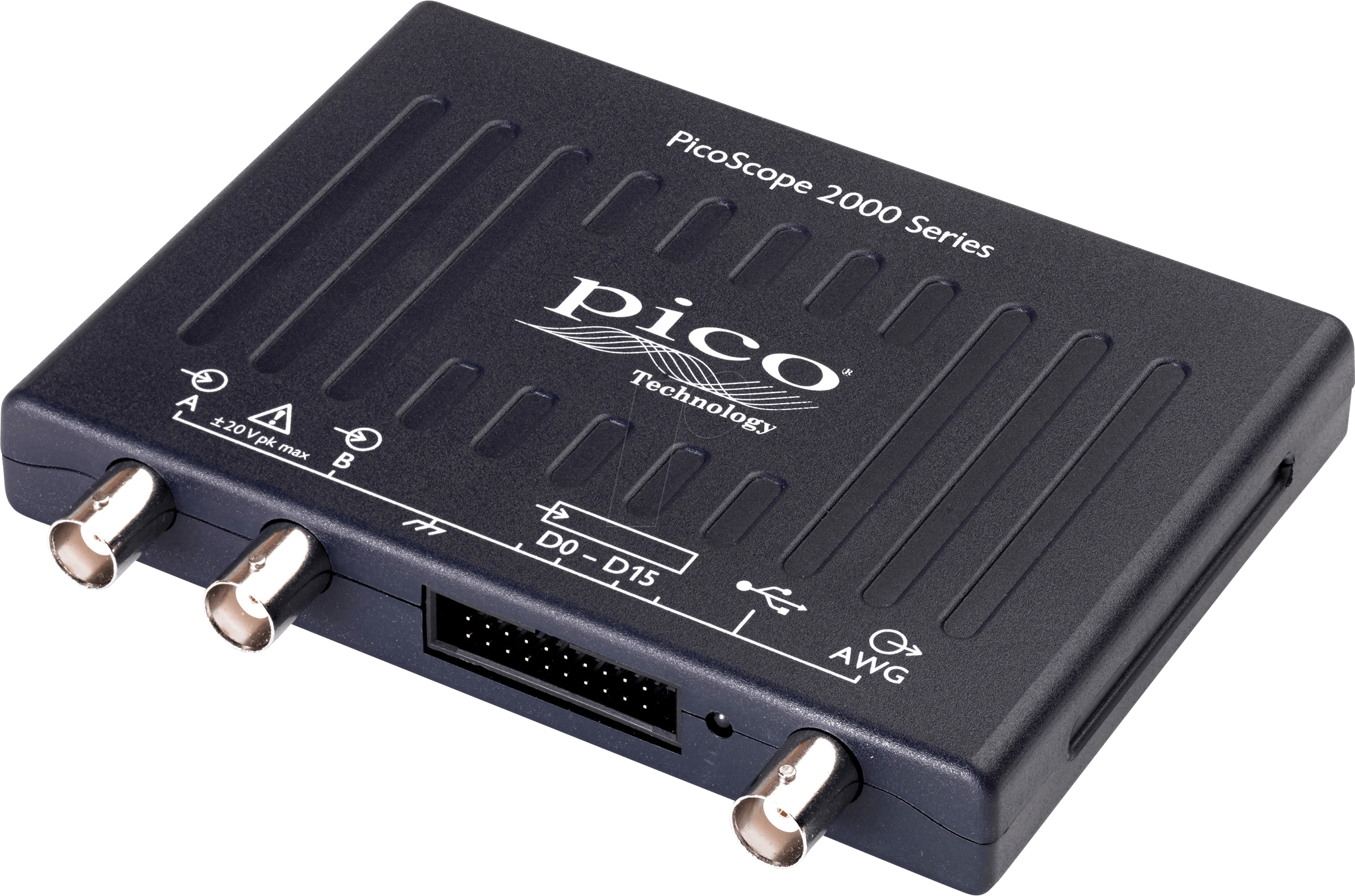 PS 2206B MSO - USB-Oszilloskop, Mixed-Signal, 50 MHz, 2 Kanäle + AWG