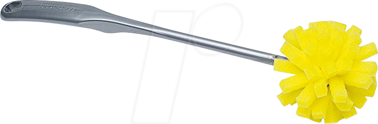 NOELLE 300380 - NOELLE Flaschenbürste gelb/grau Kunststoff