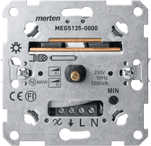 EL ME 51350000 - System M, Drehdimmer, induktive Last