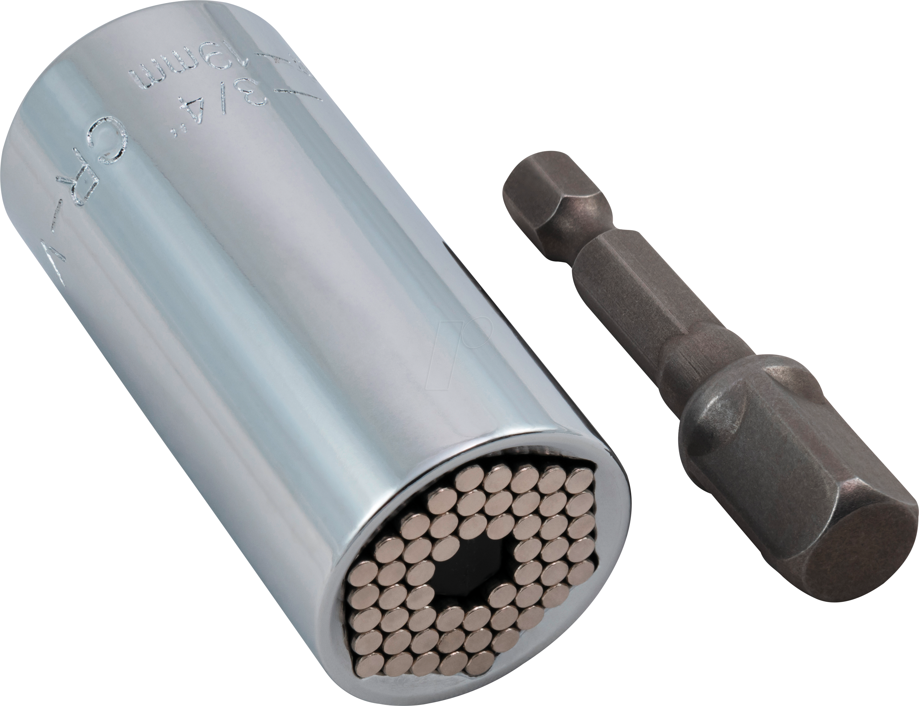 MCP-1533860 - Universal-Steckschlüssel-Einsatz, 1/4”, 3/4” inkl. Adapter