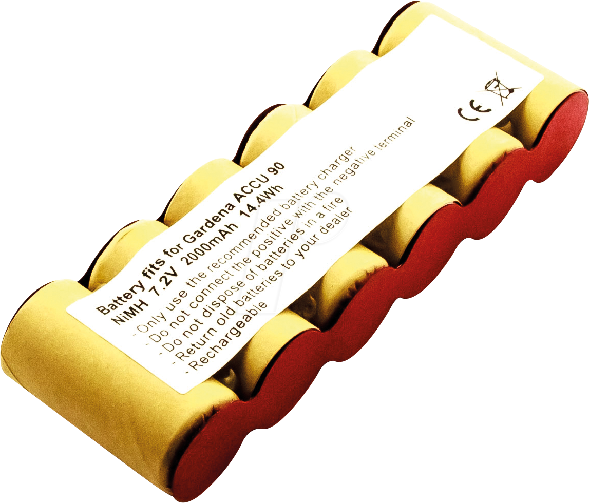 AKKU 31038 - Ersatzakku, Gardena ACCU 90, NiMh, 2000 mAh