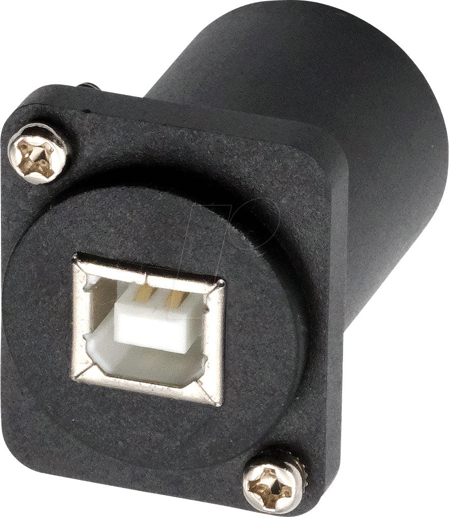 Thumbnail - EXSYS EX-49157 - D-Typ Modul, USB 2.0, Typ-A Buchse / Typ-B Buchse